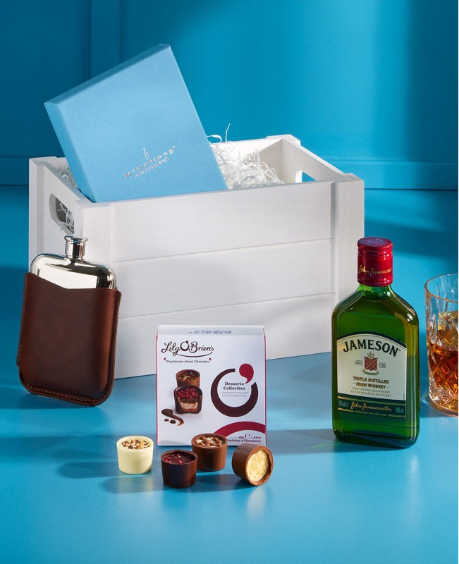 Whiskey Treats Gift Basket Whiskey Treats Gift Basket